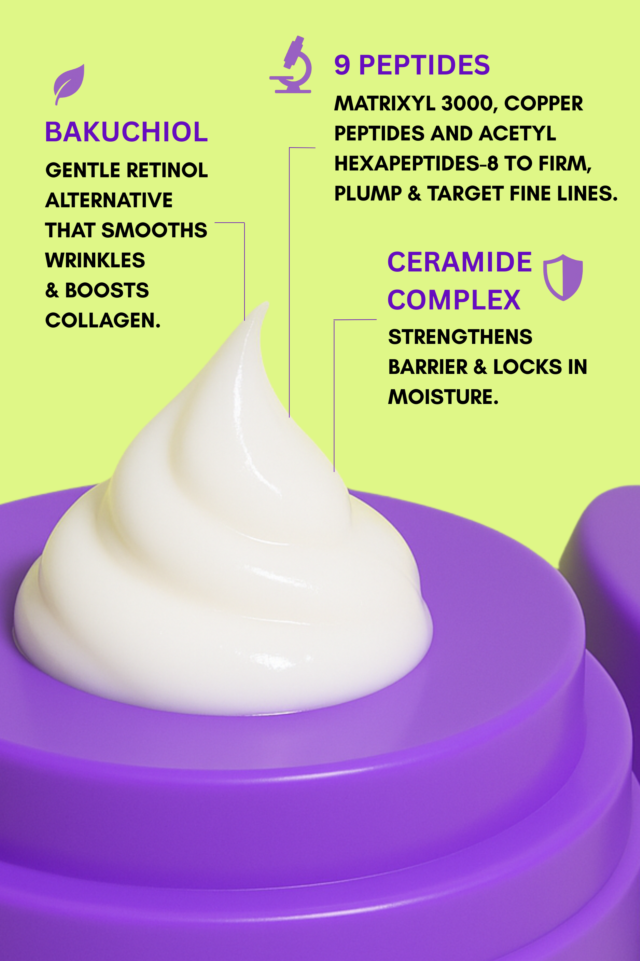 BAKUCHIOL CERAMIDE PEPTIDE CREAM